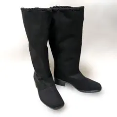 ✧未使用級【トップドライ】内ボアロングブーツ　ゴアテックス黒　24.0