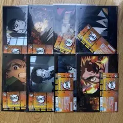 一番くじ鬼滅の刃上弦の参　H賞　ミニビジュアルポスター　8枚セット
