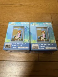 ディズニー　ズートピア2 コンセプトフィギュア　チルアウト　ニック・ワイルド