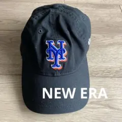New Era NYロゴ ブラックキャップ　M/L