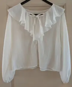 Heather　フリルブラウス