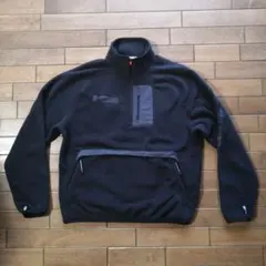 ナイキ　 フリース ハーフジップ 黒