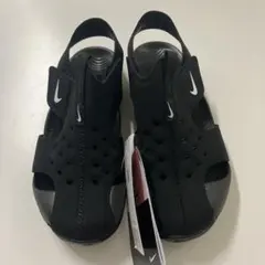 Nike ブラック サンダル 19.0cm