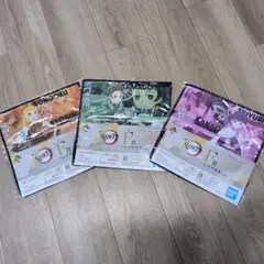 鬼滅の刃 ハンドタオル 3枚セット