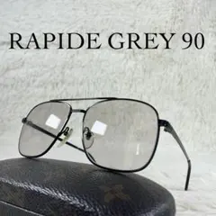 極美品　RAPIDE GREY 90　調光サングラス　グレーレンズ　ツーブリッジのサムネイル