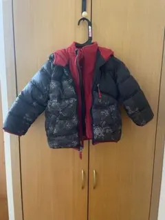 コストコ 中綿 ダブルジップジャンパー 厚手 サイズ4 100 110 男の子