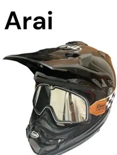 Arai フルフェイスヘルメット マットブラック ミラーシールド付き