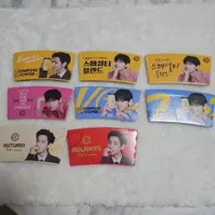 コンポーズコーヒー カップホルダー BTS V テテ 6枚 +2枚