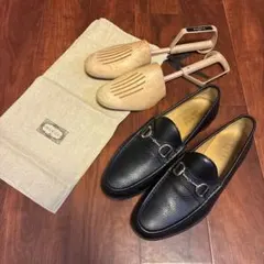 グッチ　ビットローファー　シューツリー付き