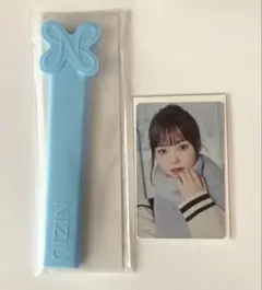 さ*は様 NiziU Winter Trip トレカ うちわグリップ　リオ