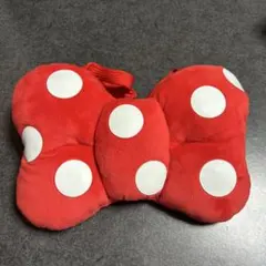 ディズニー　ミニーちゃんリボン型ショルダーバッグ