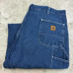 カーハート　Carhartt　デニムペインターパンツ　W43　インディゴ　古着のサムネイル