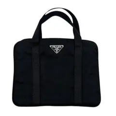 PRADA ブラック ナイロン ミニバッグ