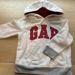 GAP フード付きトレーナー グレー