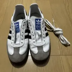 adidas スニーカー ホワイト/ブラック/グレー