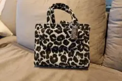 【mystic】loti レオパード ハンドバッグ