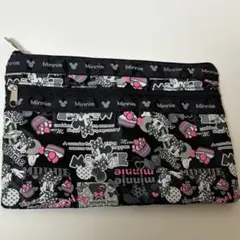 ミニー柄　ポーチ