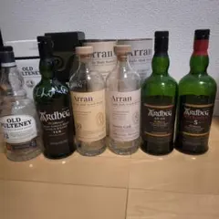 空瓶 Ardbeg ウイスキー 5本セット - メルカリ