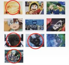 ぷ*。様 一番くじ　ヒロアカ　H賞　キャンバス風ボー4種