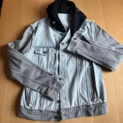 【BALMAIN】PARIS デニムジャケット フード付きのサムネイル