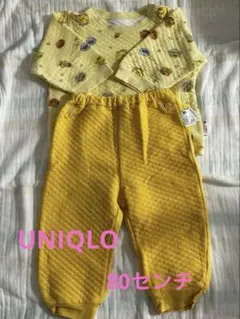UNIQLO セサミストリート キルトパジャマ 80