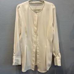 UNITED ARROWS GREEN LABEL 長袖ブラウス ホワイト