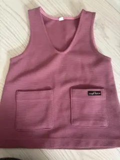 粉紅 V領 洋裝 80號