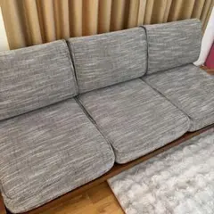 【Unico】アルベロ ソファ 3人掛け チークカラー