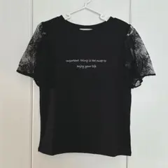 Noela＊新品 袖レースTシャツのサムネイル