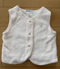 ファミリア　ベスト　70 ピンク