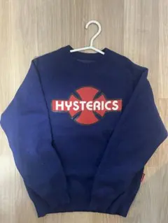 【希少・90s】Hysteric Glamour ニット セーター ネイビー Mのサムネイル