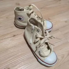 CONVERSE ALL STAR キッズシューズ クリーム