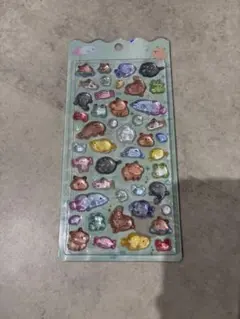 ボンボンドロップシール　水族館　淡水