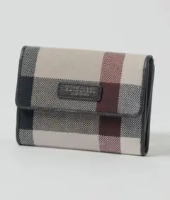 ⭐完売品⭐新品未使用タグ有　ブルーレーベルクレストブリッジキャンバス二つ折り財布のサムネイル