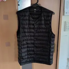 UNIQLO ブラック ダウンベストMサイズused