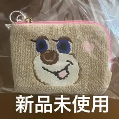 新品未使用　ドアップテディガール　L字ポーチ　ラブラリーバイフェイラー