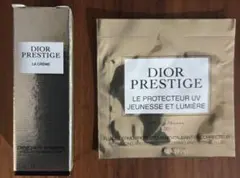 ディオール　プレステージ　クリームと日焼け止め下地　サンプル2点