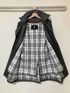 美品 バーバリー ブラックレーベル コート 希少サイズL