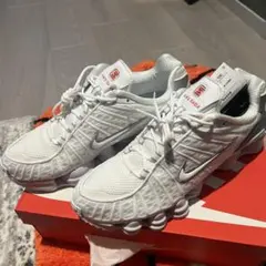X'mas 値下げ中Nike Shox TL White metallic