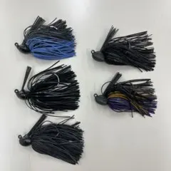 エバーグリーン　キャスティングジグ　ジャッカル　スペードジグ　5個セット