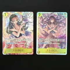 ニコ・ロビン　sr パラレル　ヒロインズエディション　ワンピースカード　sr付き