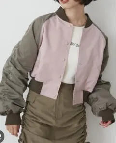 jouetie★パイピングブルゾン