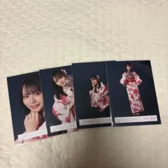 櫻坂46 中川智尋 生写真 浴衣 4種コンプ