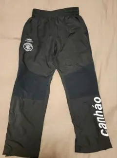 ジュニアサッカー　ピステパンツ 　サイズ:130　TIGORA　 ブラック　 黒