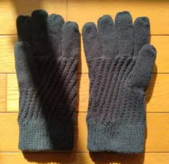【未使用】メンズ ニットグローブ フリーサイズ