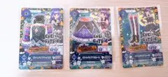 アイカツ　氷上スミレ　LoLiGoThiC ヴァンパイアコーデ　3枚セット