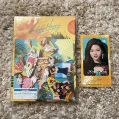 TWICE「HAPPY HAPPY」CD DVDジョンヨン ICカードステッカー