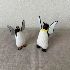 ガチャ バンザーイペンギン　コウテイペンギン　ジェンツーペンギン 2個セット