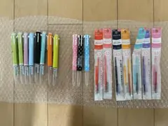 訳あり ぺんてる　BGH5 アイプラス本体など＋リフィル（スリッチーズ）セット