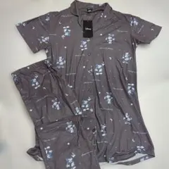 新品☆ディズニー　ミッキー＆ミニー　マタニティ　半袖　パジャマ　М〜L